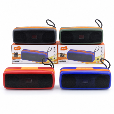 X-825 Dual Wireless Bluetooth Speaker – 10W Stereo Sound, 1200mAh Battery